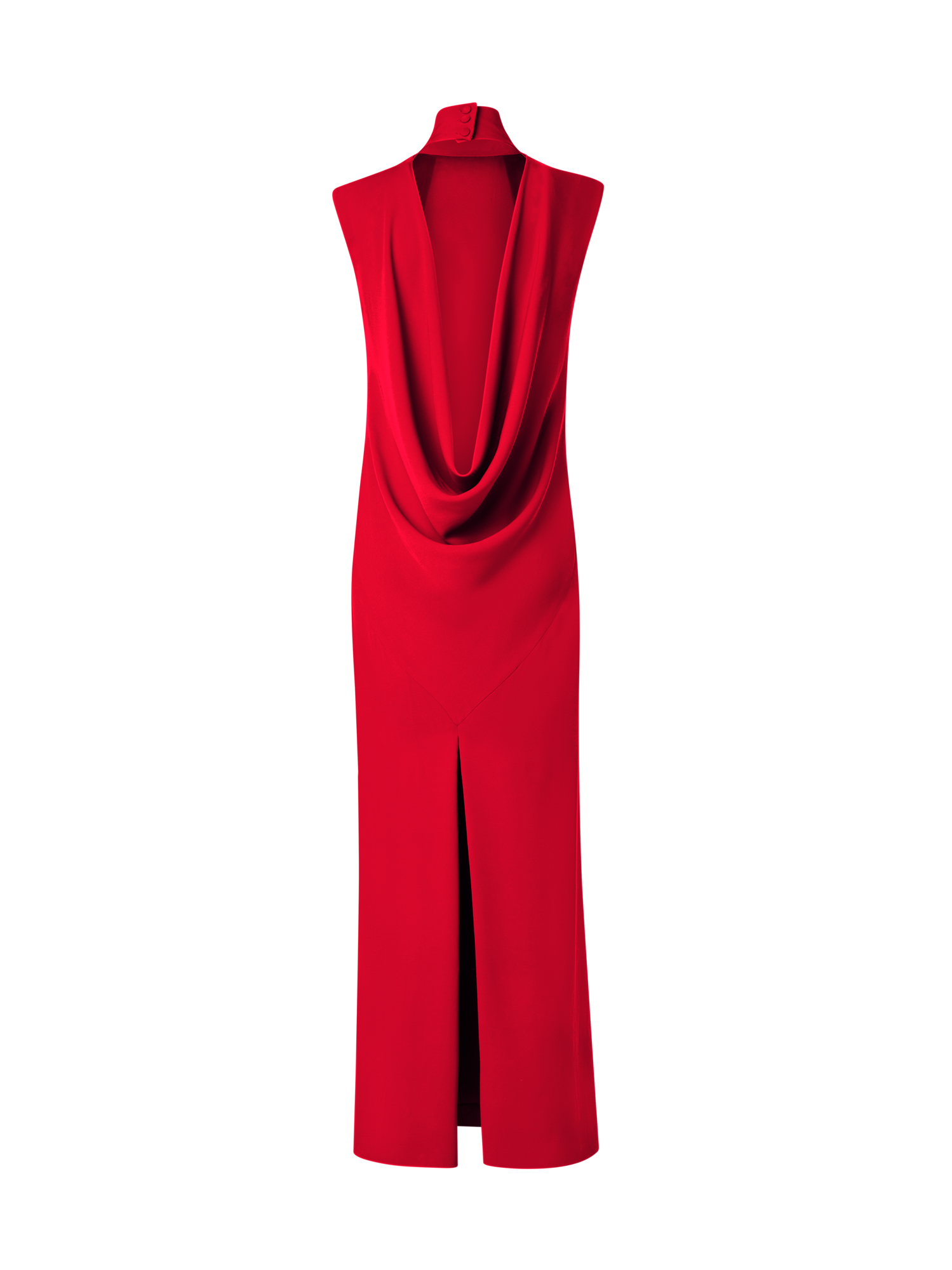Designer Abendkleid aus Seiden-Crêpe