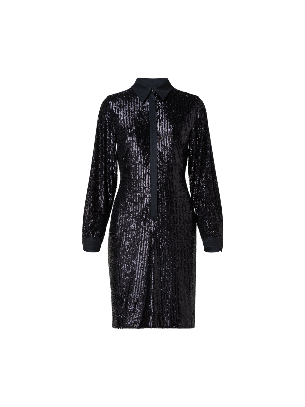 Designer Blusenkleid aus Pailletten
