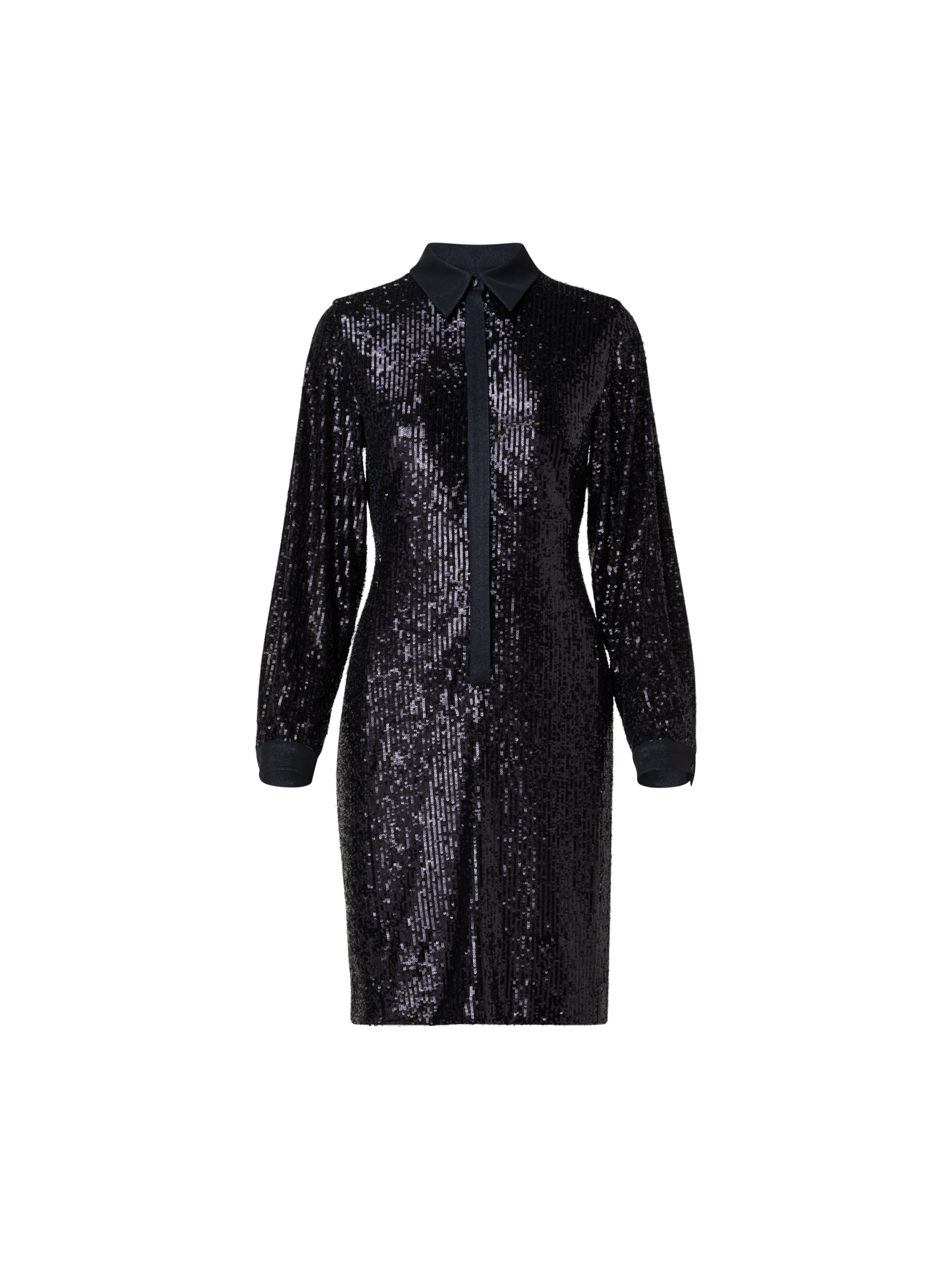 Designer Blusenkleid aus Pailletten