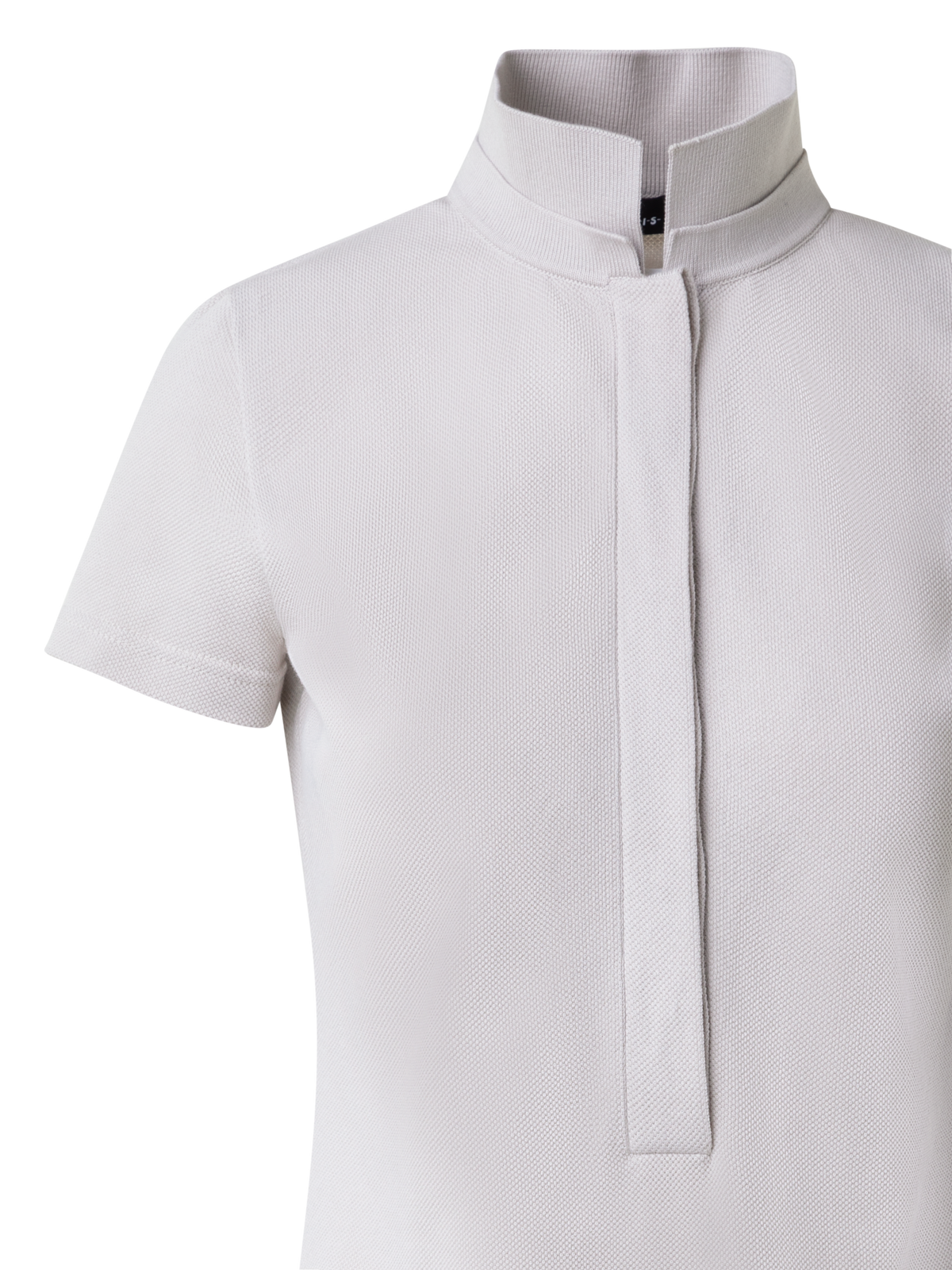 Designer Baumwoll-Poloshirt - Grau - Beige