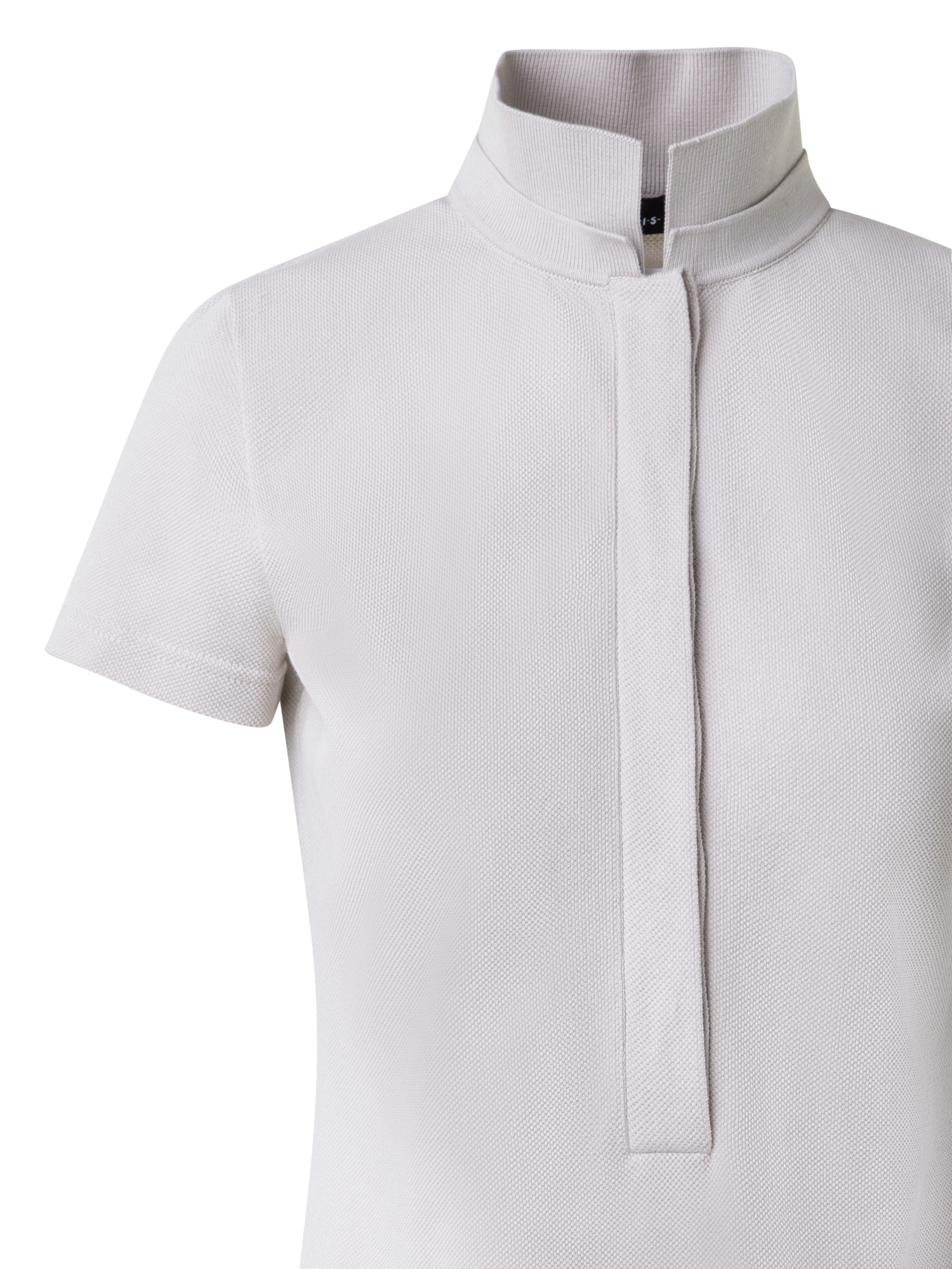 Designer Baumwoll-Poloshirt - Grau - Beige