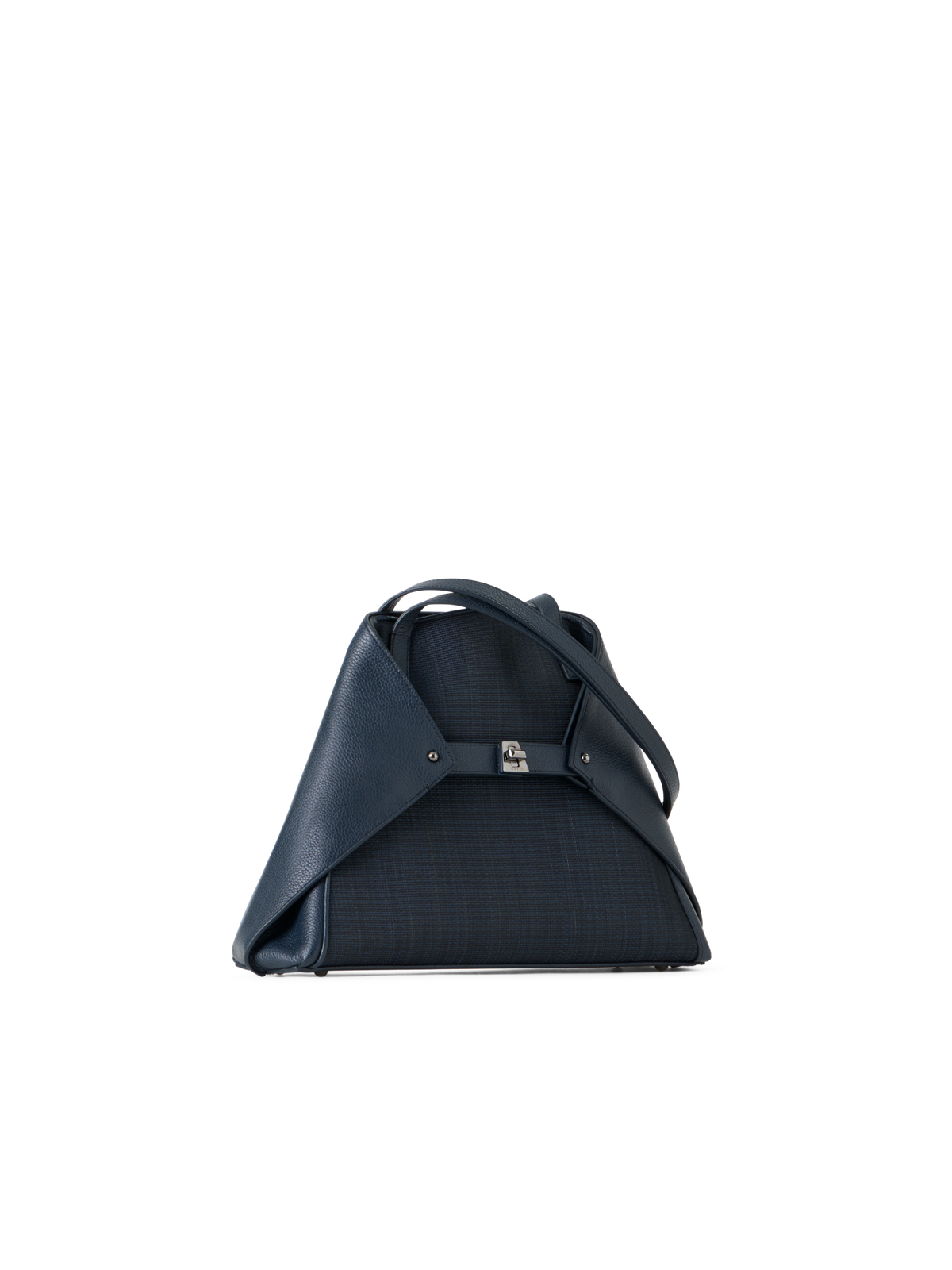 Designer Ai Small Schultertasche - Dunkelblau - Blau