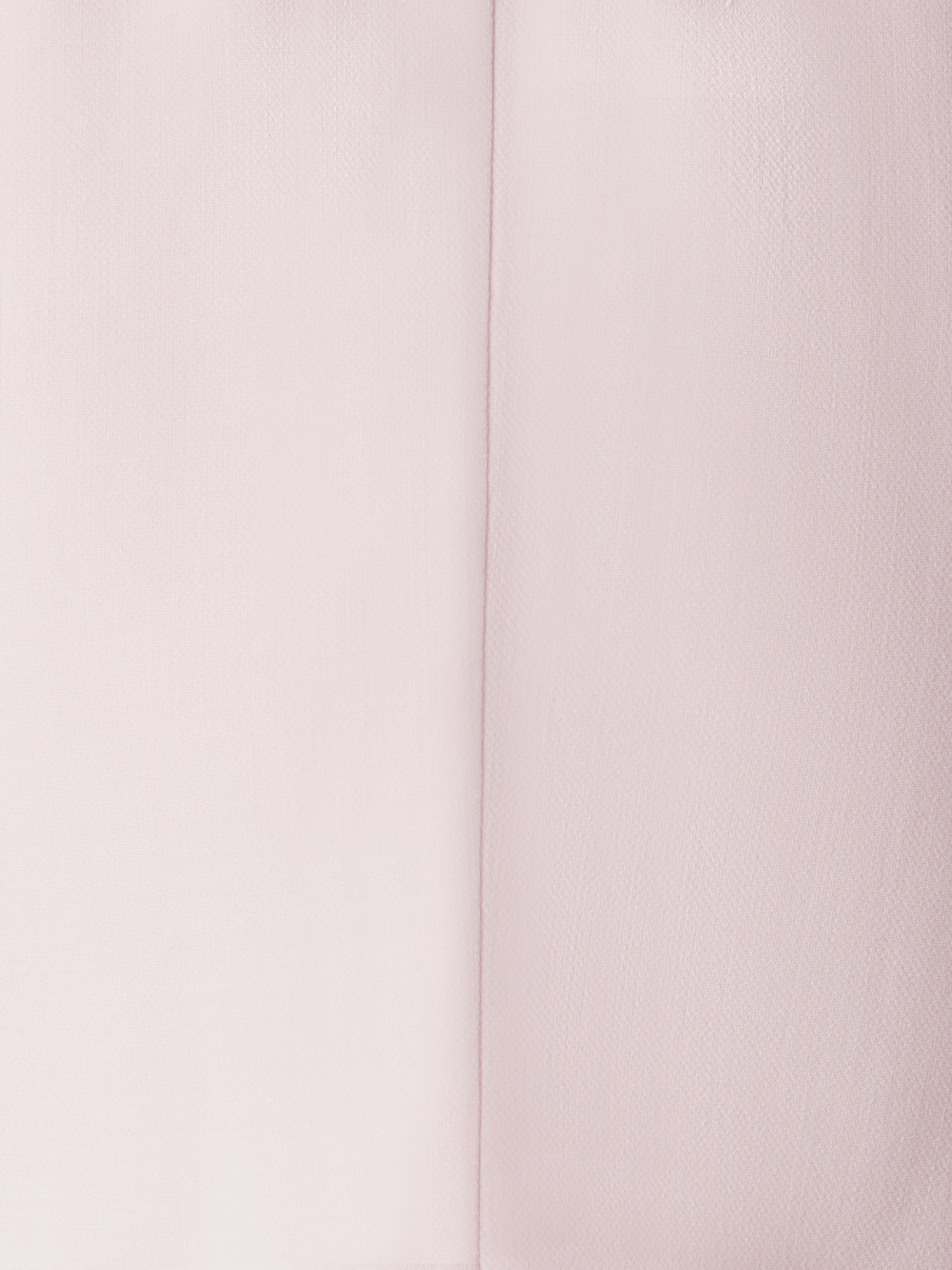 Designer Asymmetrisches Gilet aus Woll-Doubleface - Rosa