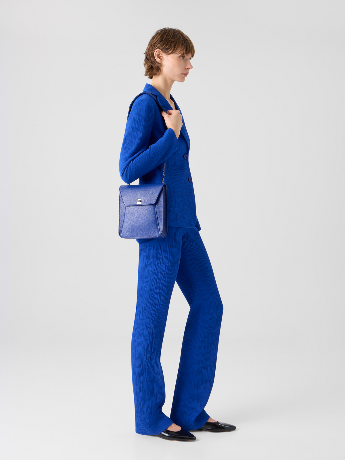Designer Anouk Little Messenger Bag - Blau