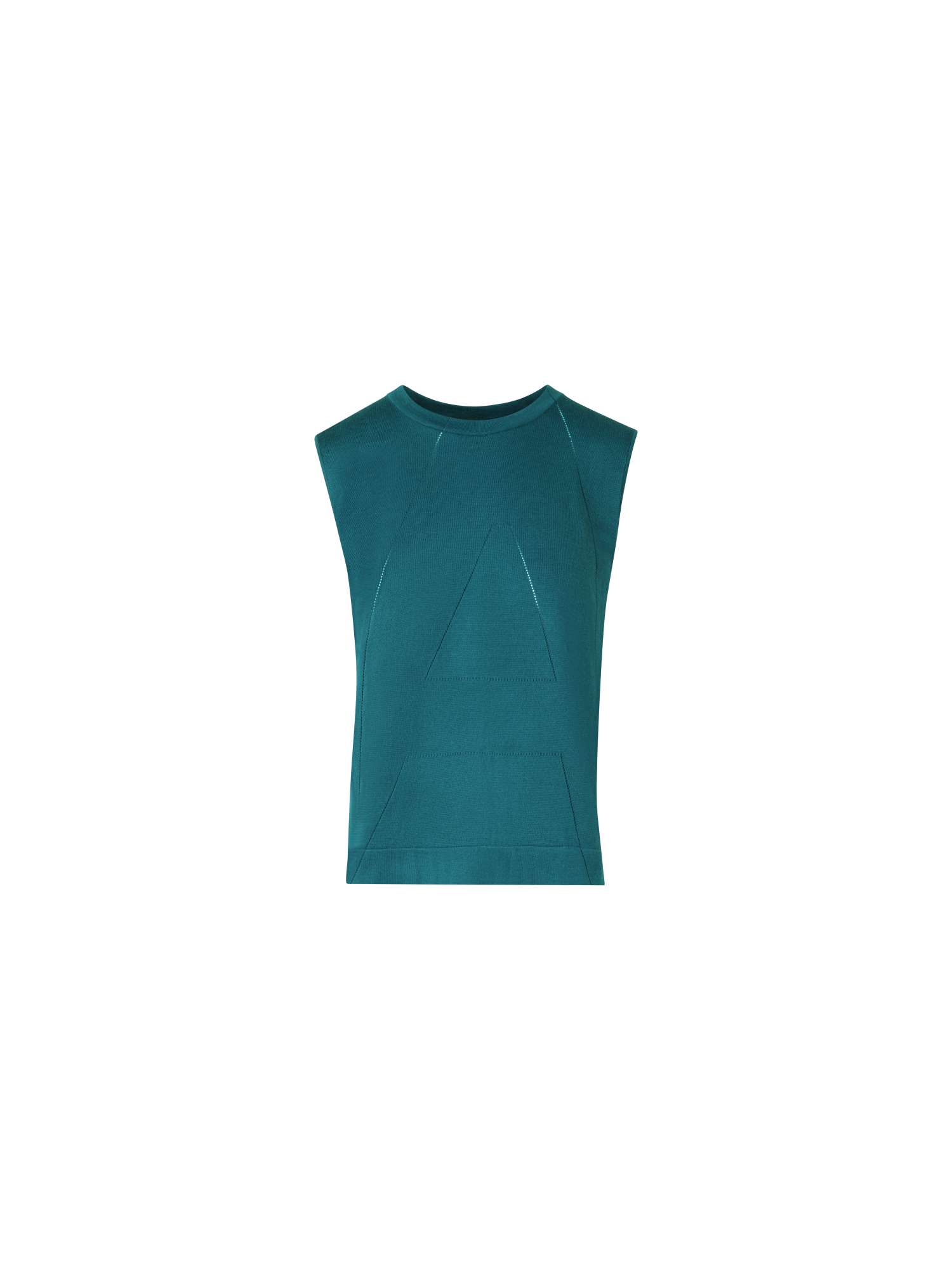Designer Sea Island Baumwoll-Tank-Top - Grün