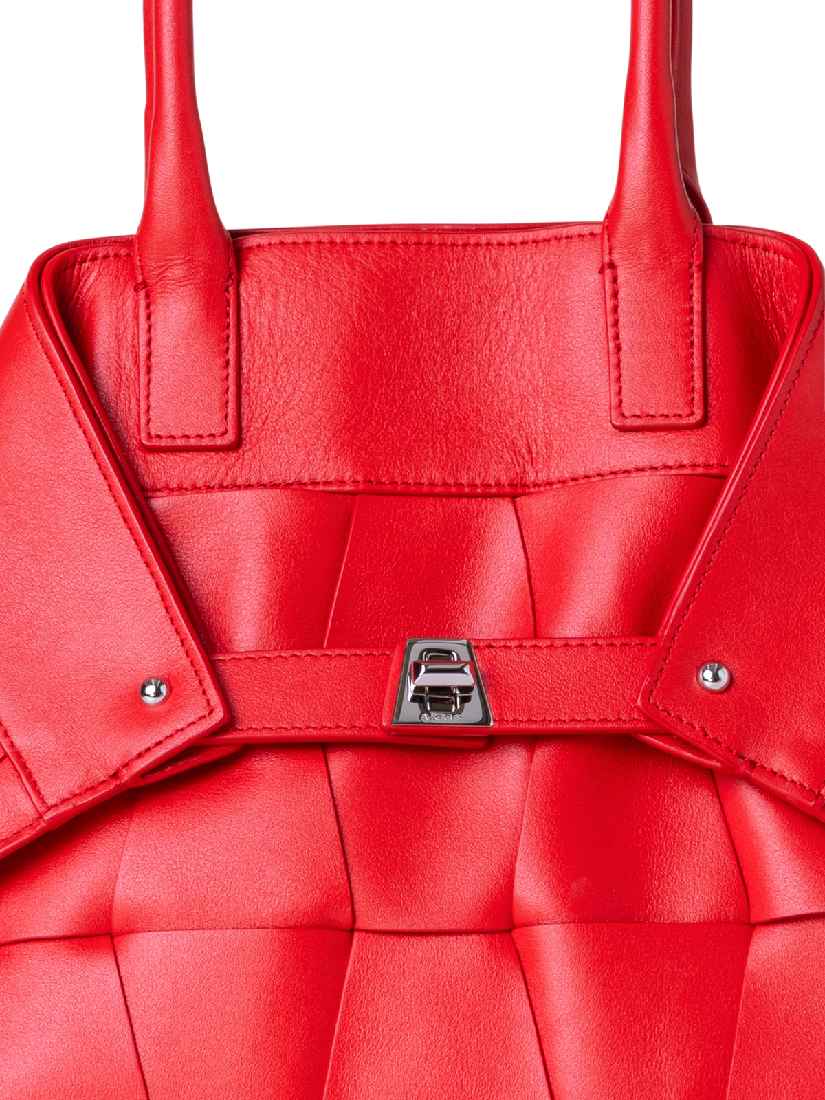 Designer Ai Small Top Handle Tote - Rot