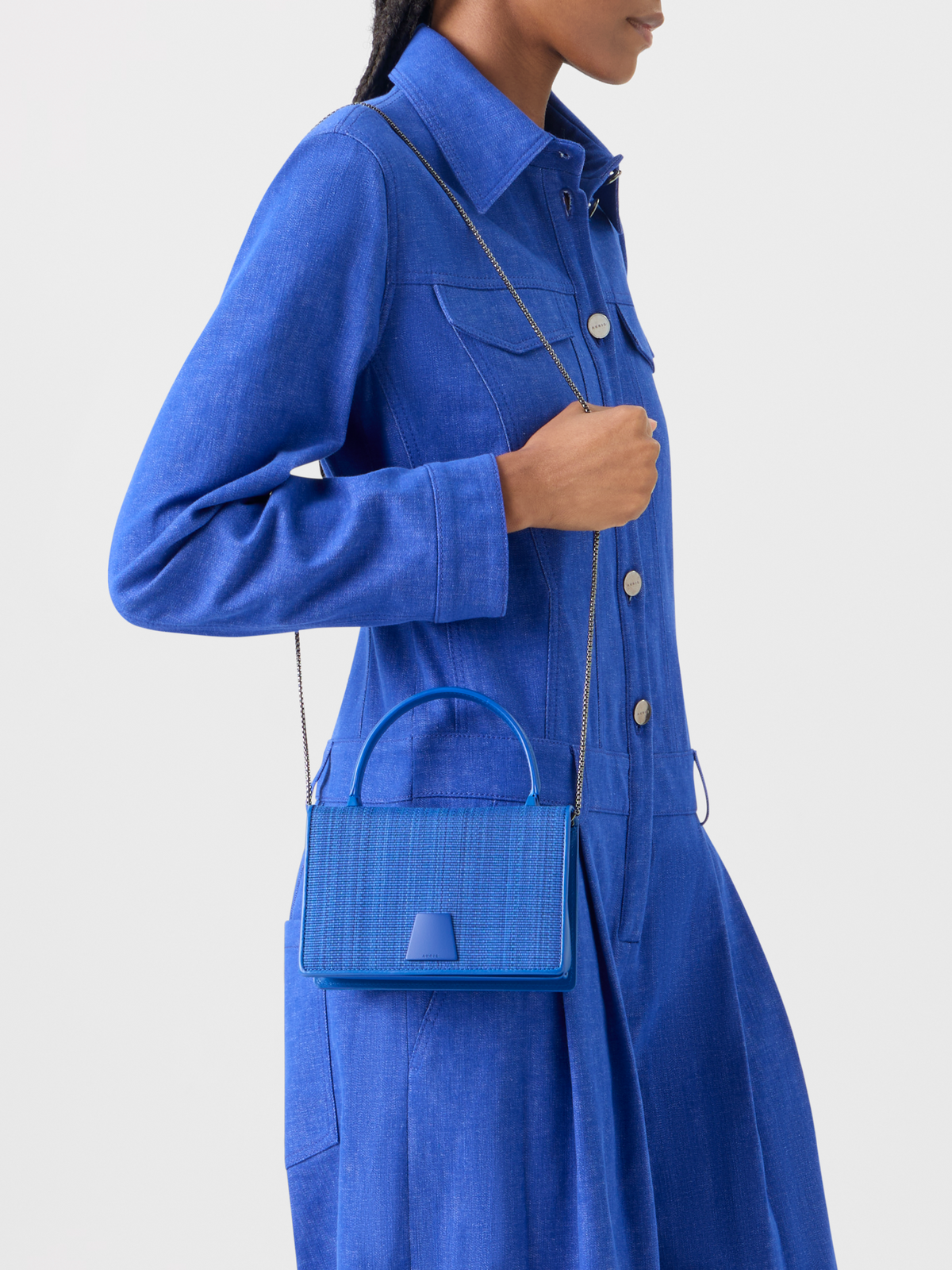 Designer Alice Mini Top Handle Bag - Blau #editorial