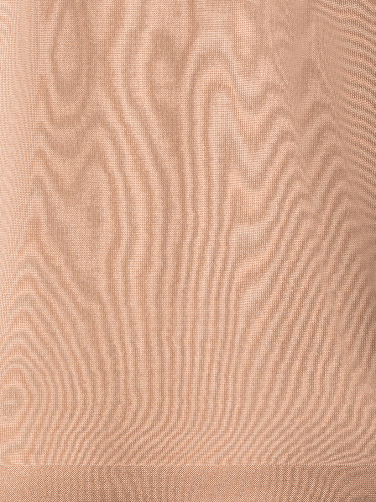 Designer Nahtloser Pullover aus Kaschmir und Seide - Beige