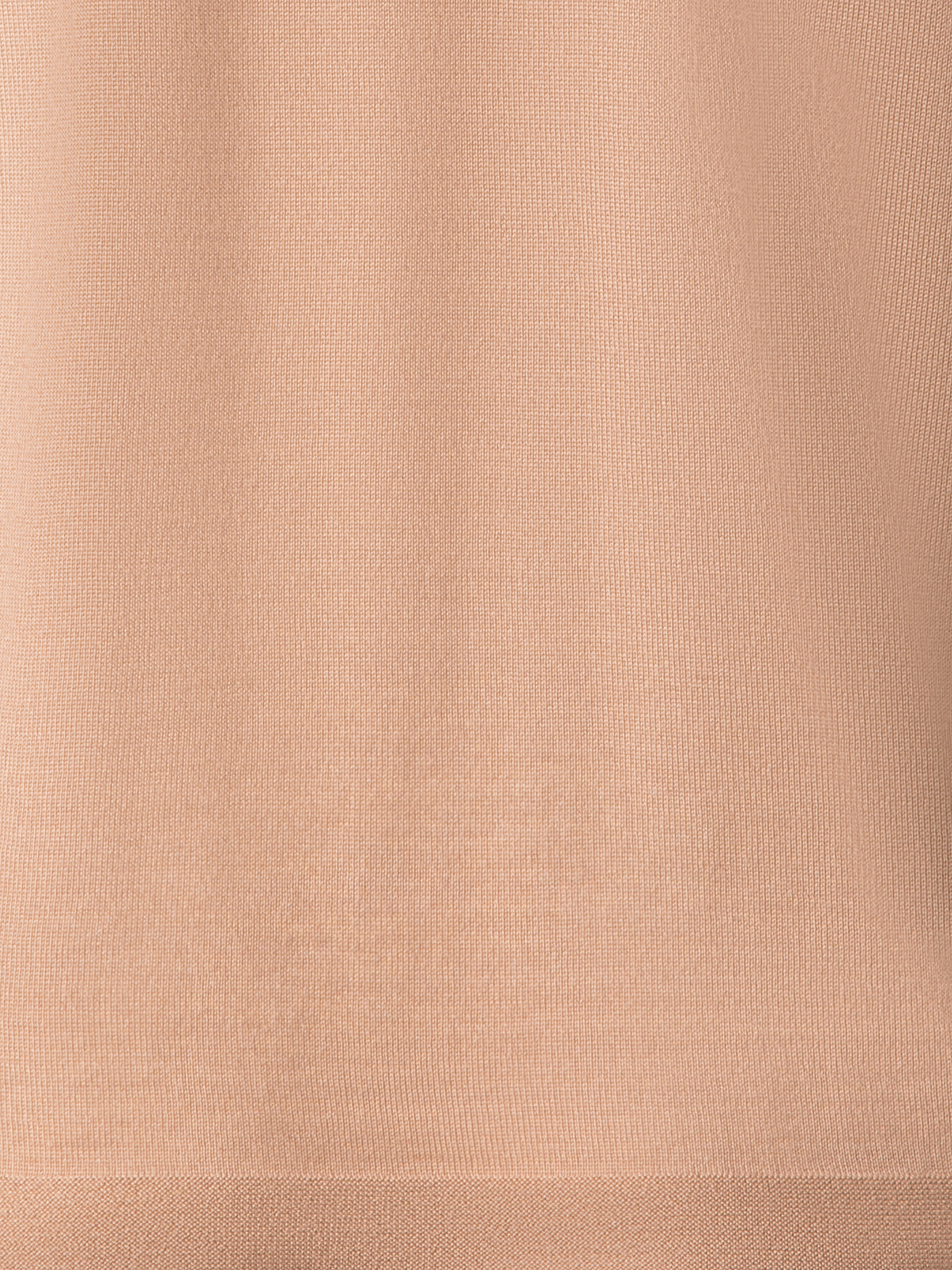 Designer Nahtloser Pullover aus Kaschmir und Seide - Beige