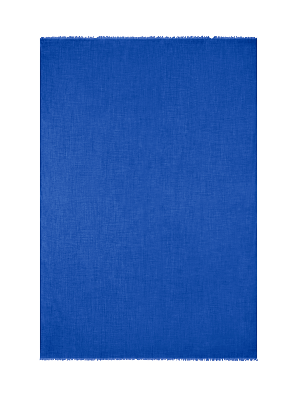 Designer Schal aus Kaschmir und Seide - Blau