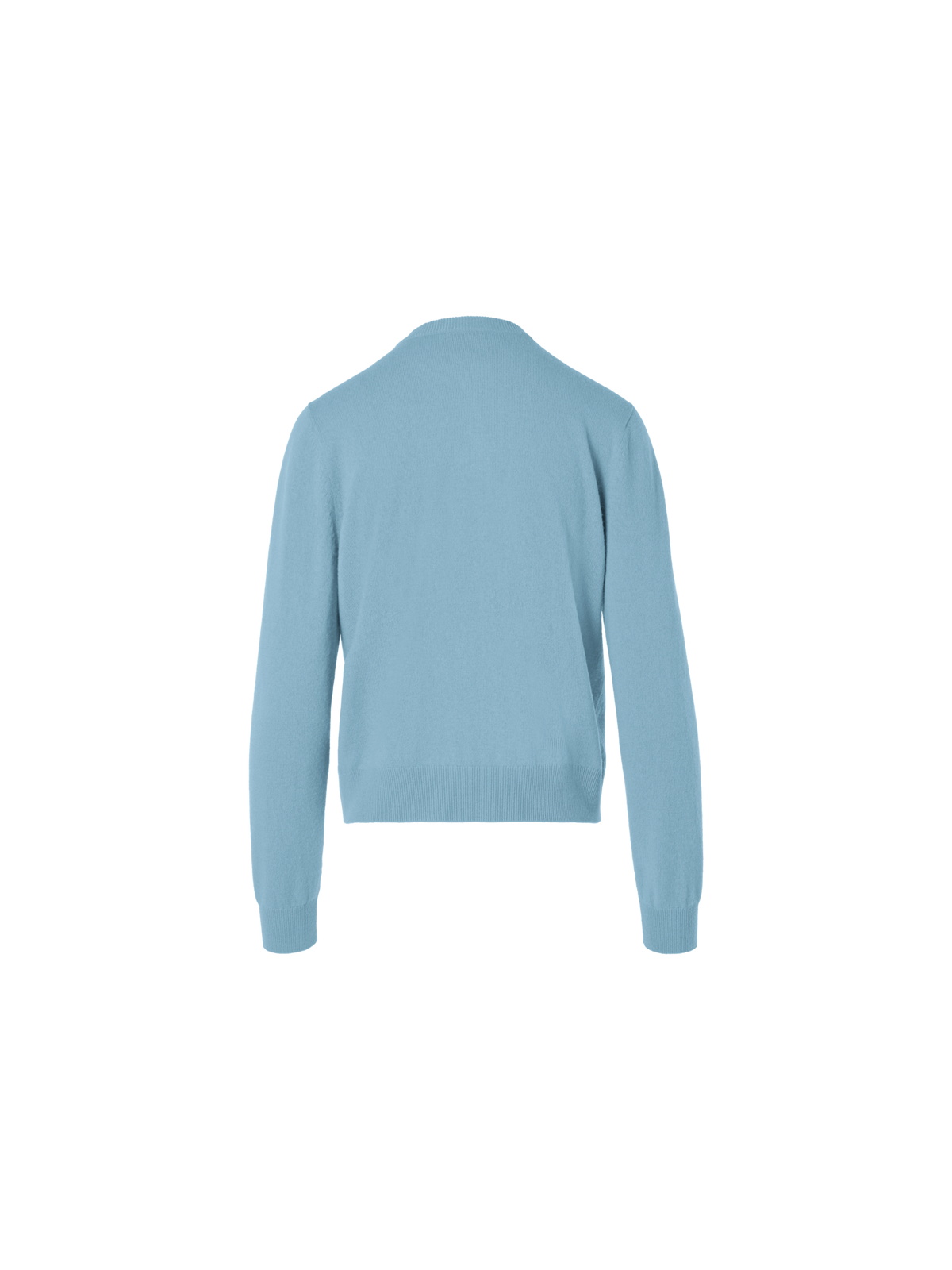 Designer Lässiger Cardigan aus Wolle-Kaschmir - Blau