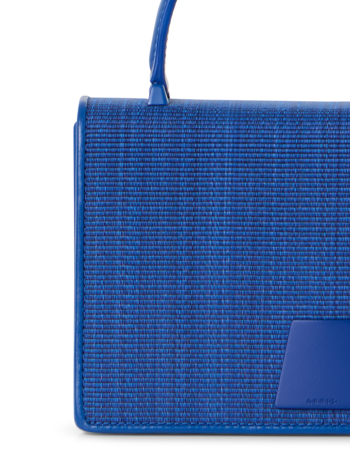 Designer Alice Mini Top Handle Bag - Blau