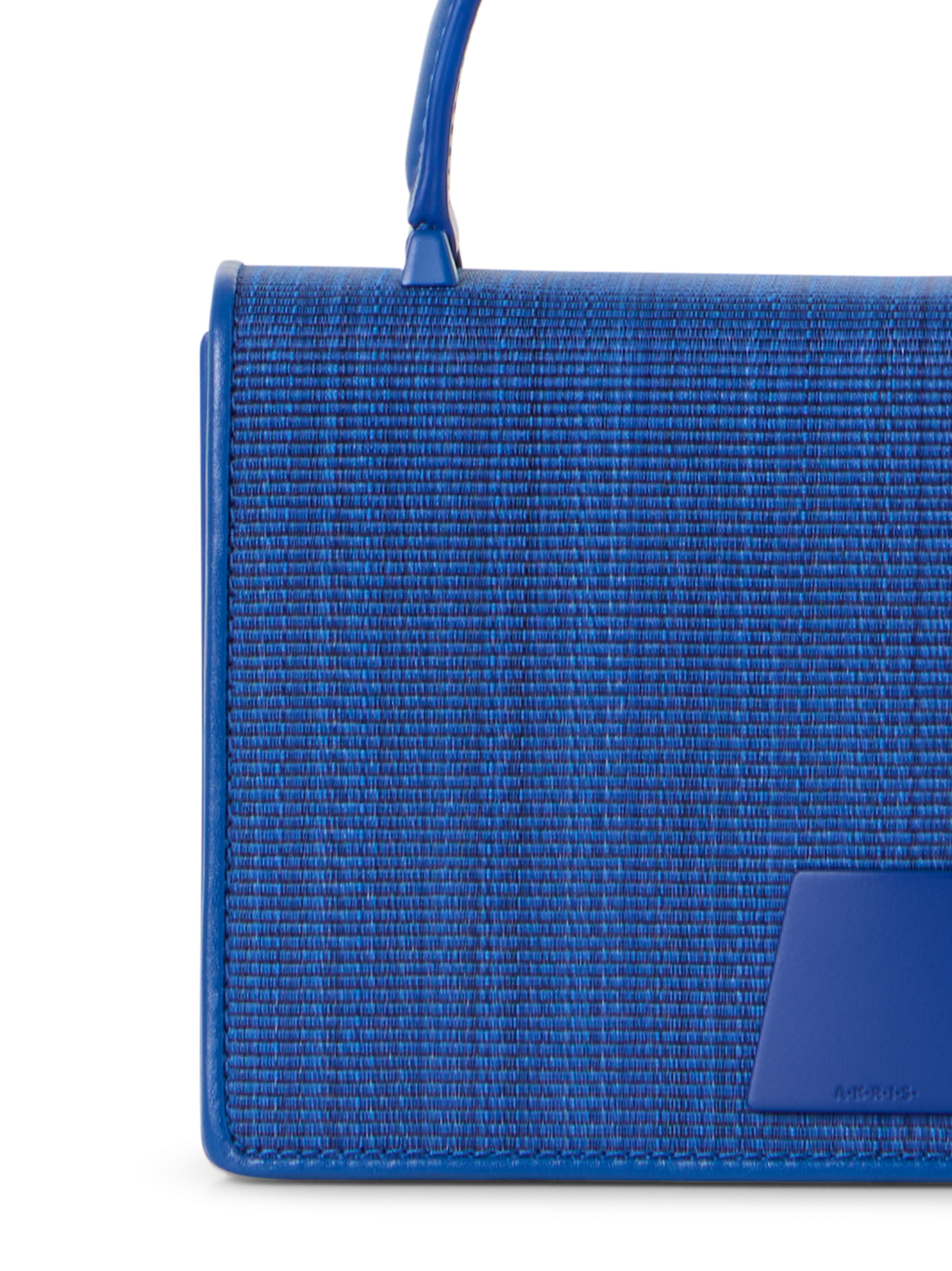 Designer Alice Mini Top Handle Bag - Blau