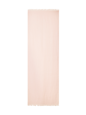 Designer Leinen-Schal - Rosa