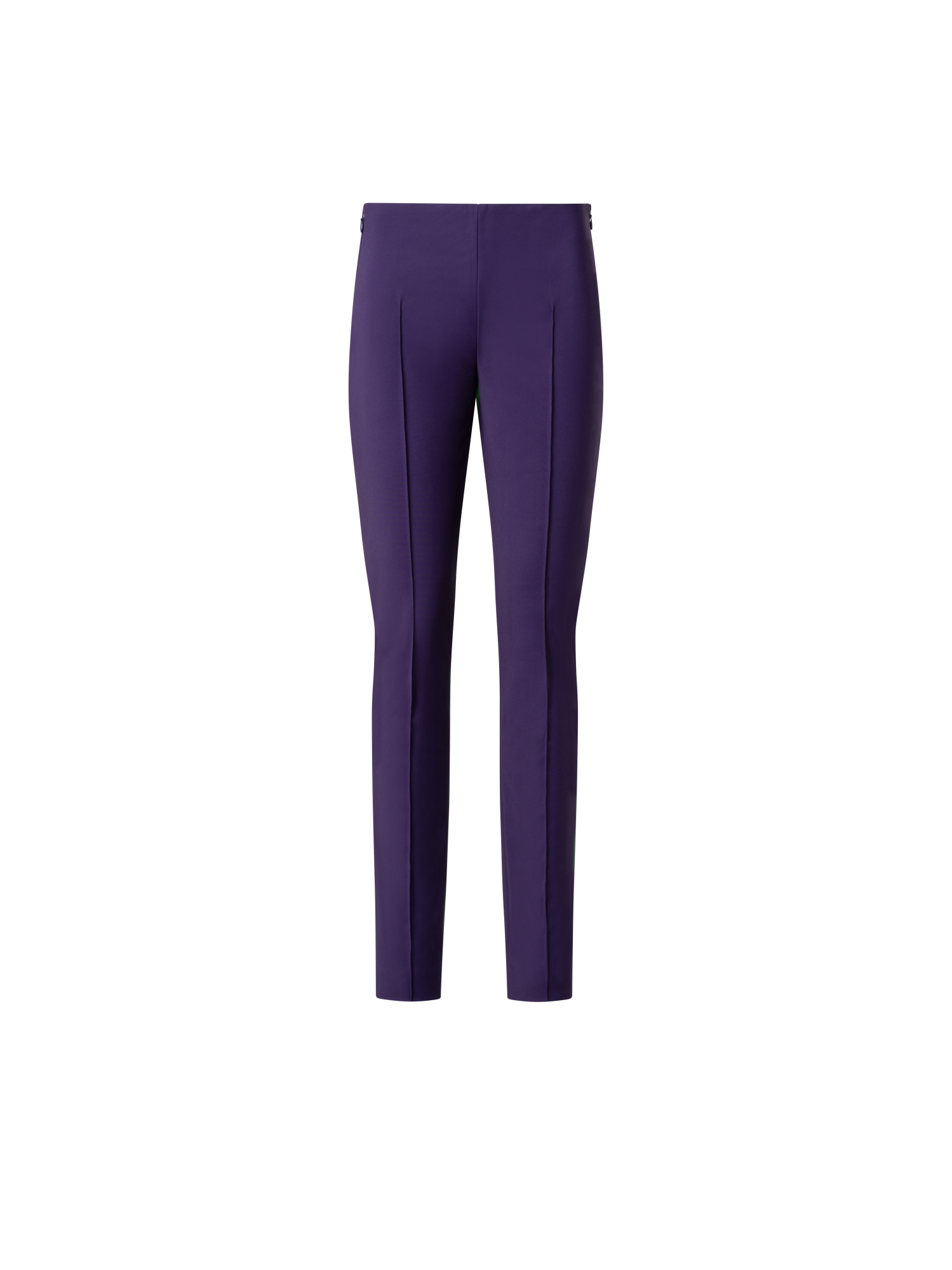 Designer Slim Fit Hose aus Stretch-Baumwolle - Violett