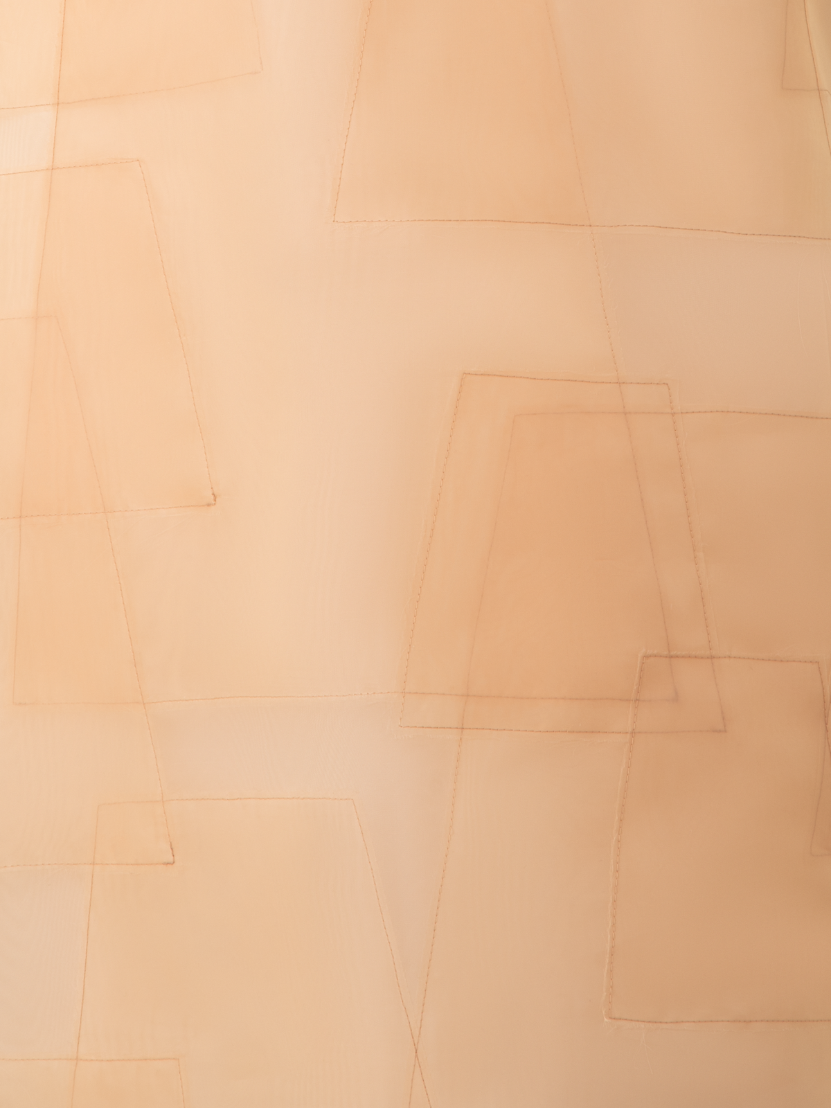 Designer Transparenter Organza-Rock - Rosa