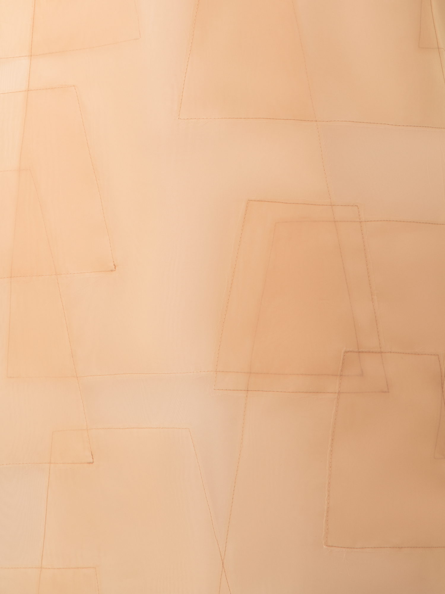 Designer Transparenter Organza-Rock - Rosa