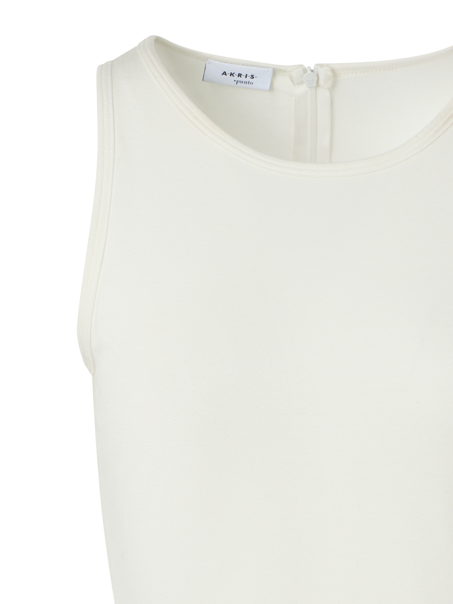 Designer Tailliertes Speedo-Top aus Stretch-Modal-Jersey - Ecru