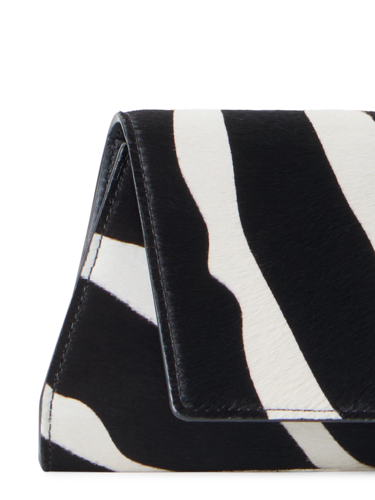 Designer Anouk Small Trapezoid Clutch - Bunt