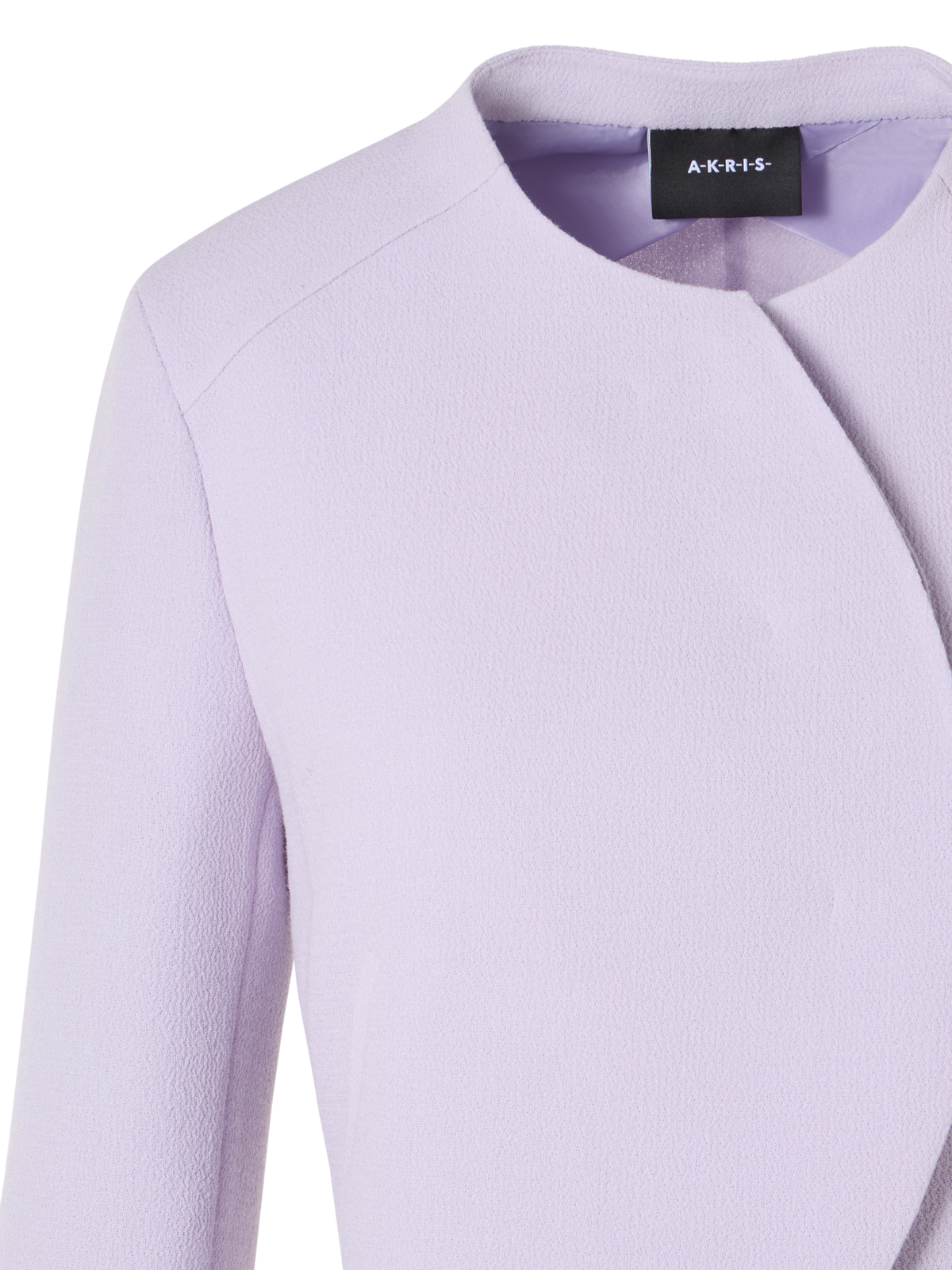 Designer Hynora Jacke aus Wollkrepp-Doubleface