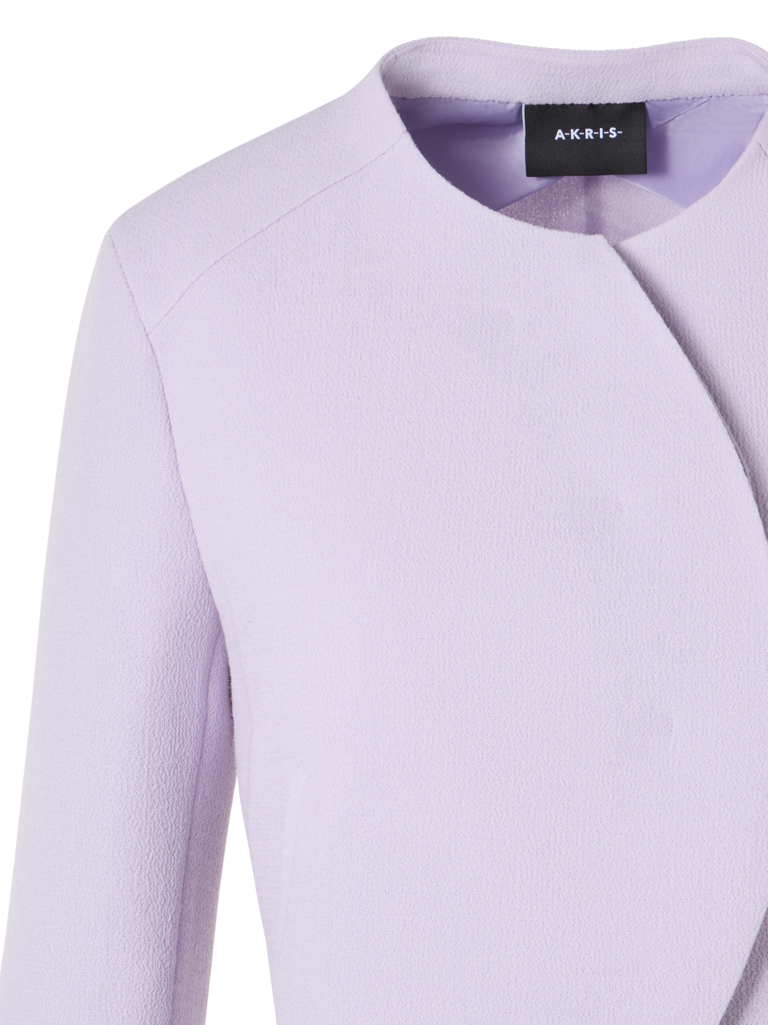 Designer Hynora Jacke aus Wollkrepp-Doubleface