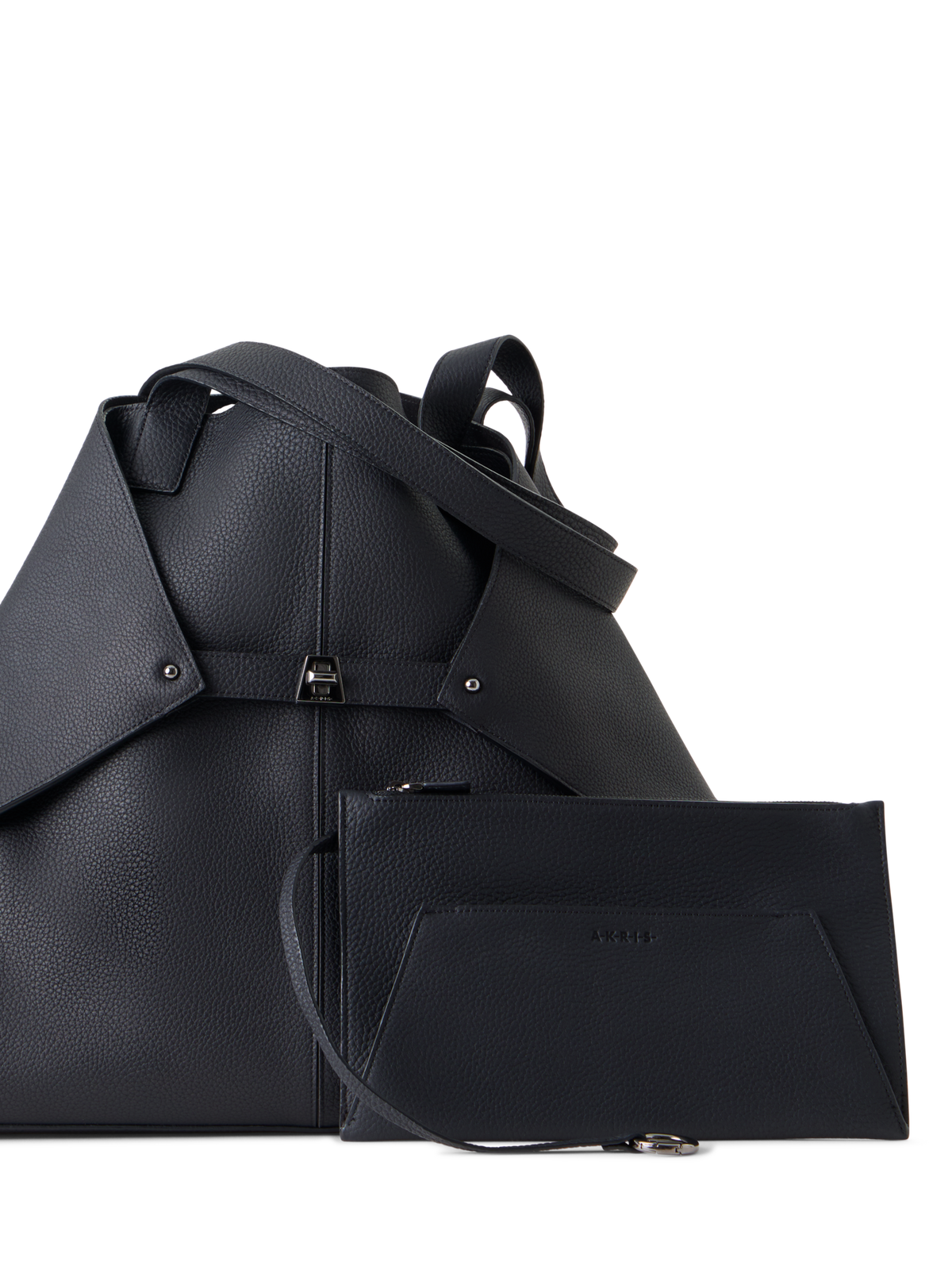 Designer Ai XL Schultertasche - Schwarz