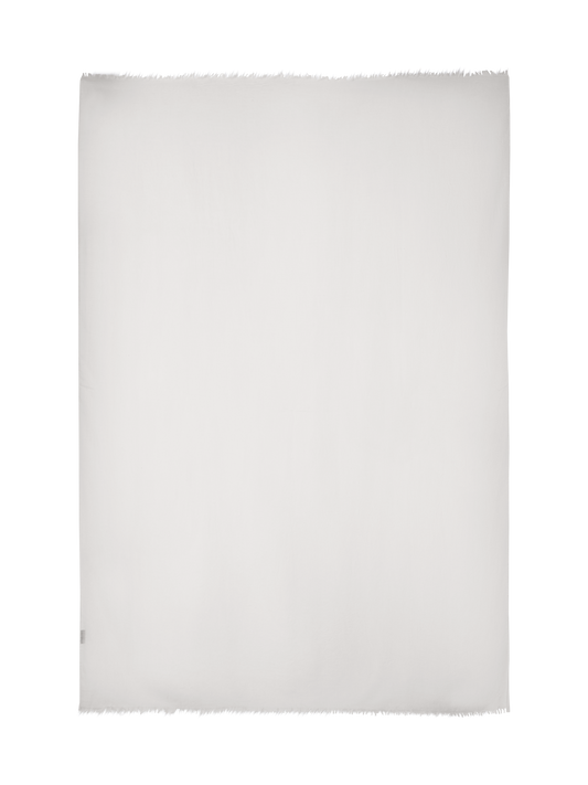 Designer Schal aus Kaschmir-Seide - Beige