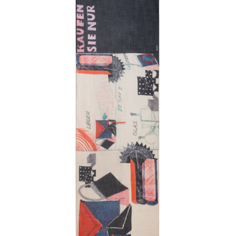 Cashmere Scarf with \