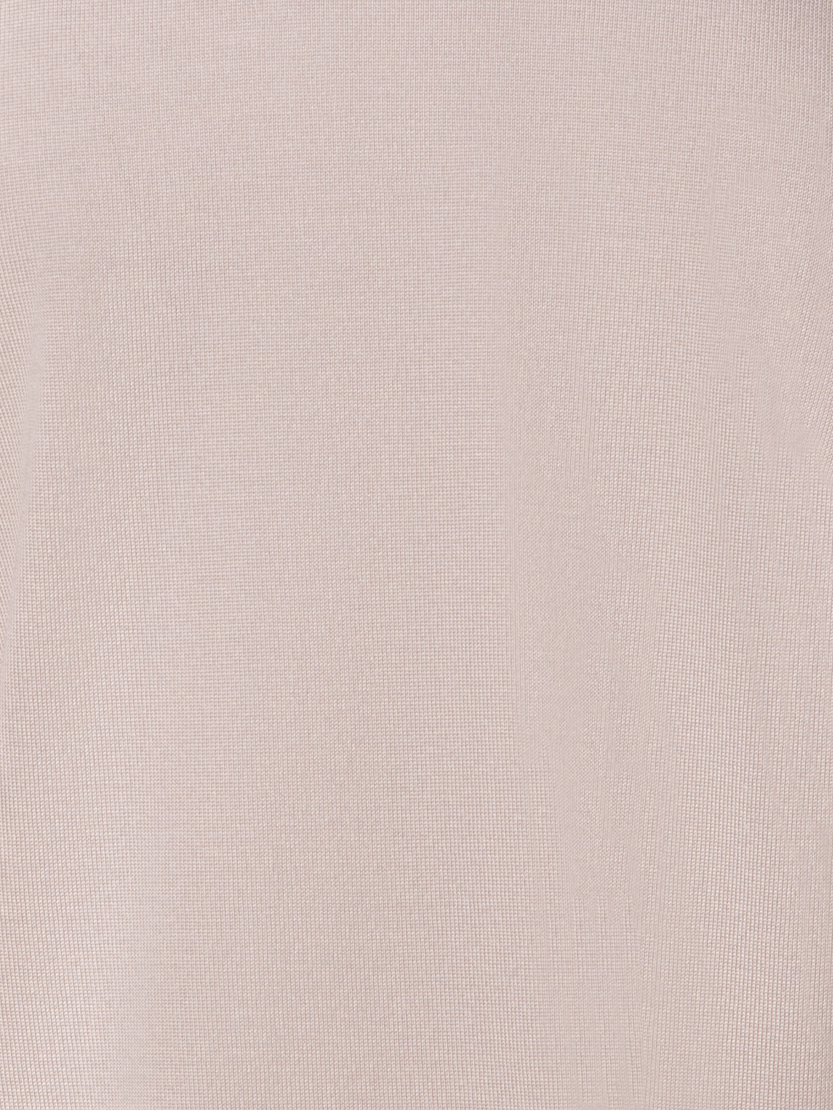 Designer Nahtloser Pullover aus Kaschmir und Seide - Beige