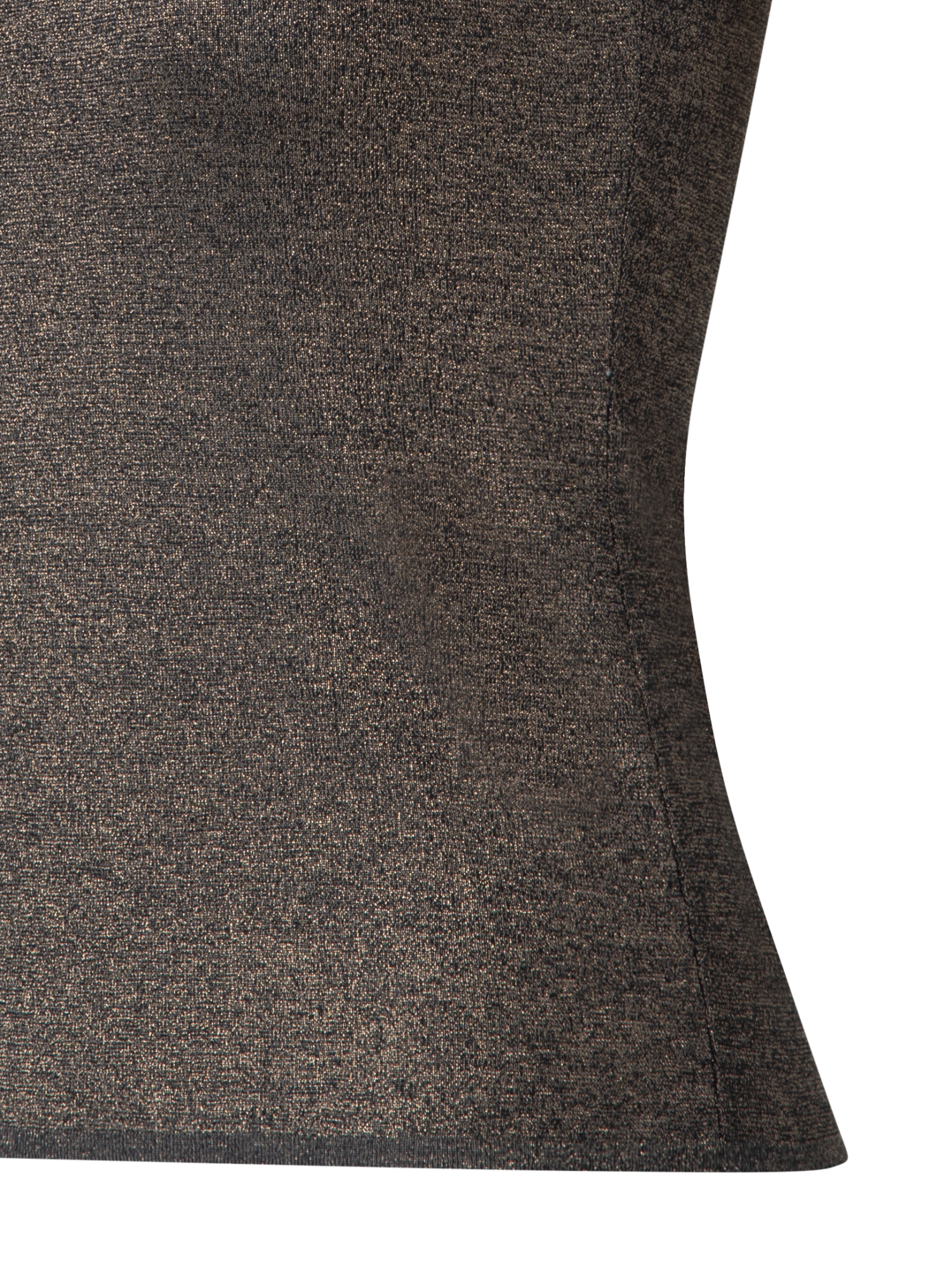 Designer Seiden-Tank-Top mit goldenem Lurex