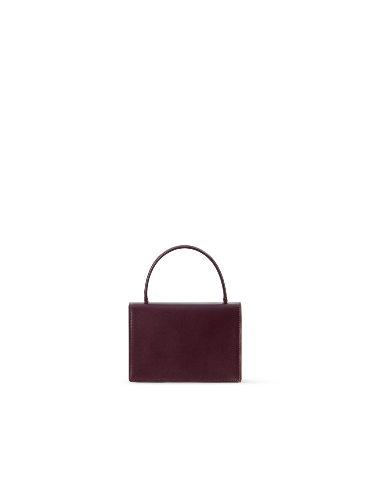 Designer Alice Small Henkeltasche aus Kalbsleder - Weinrot