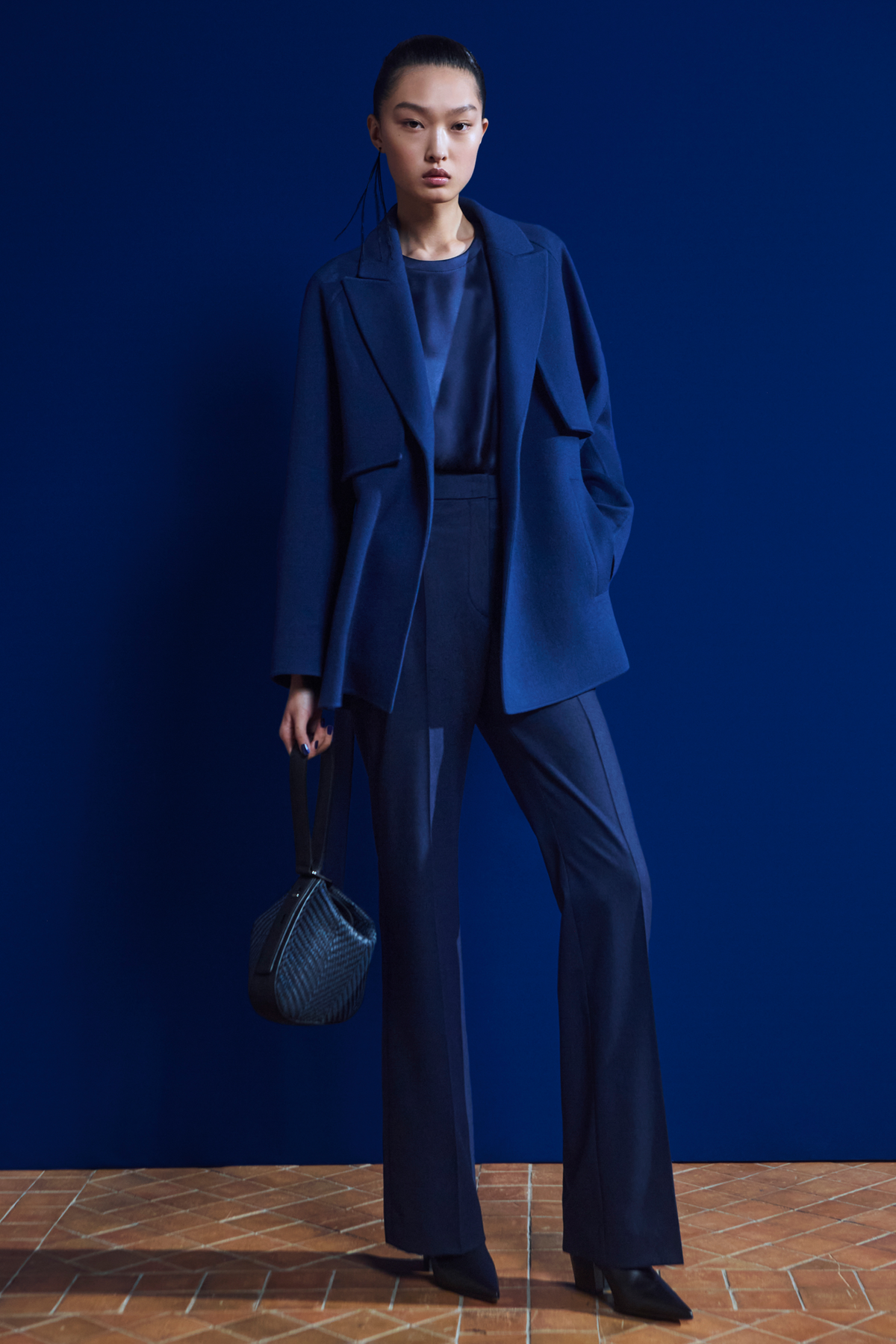 Designer Anna Little Hobo - Dunkelblau - Blau #editorial
