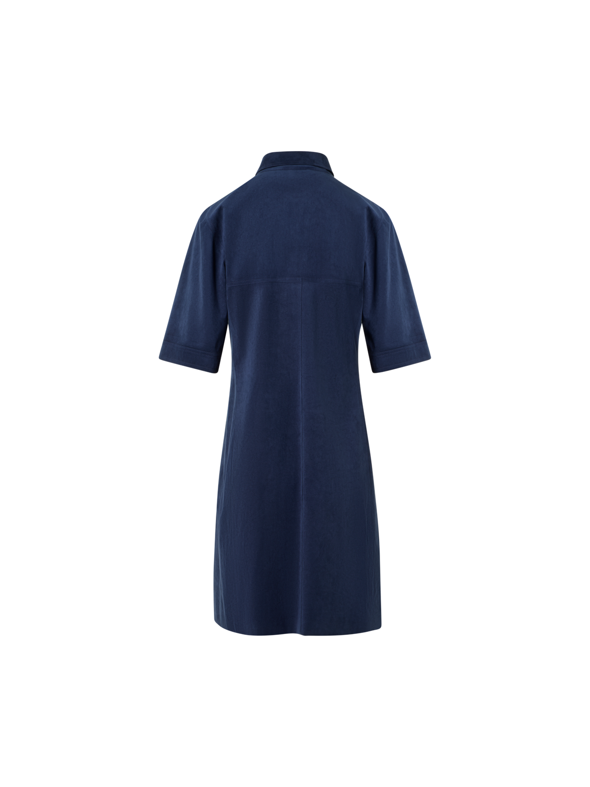 Designer Polokleid aus Techno-Ultrasuede