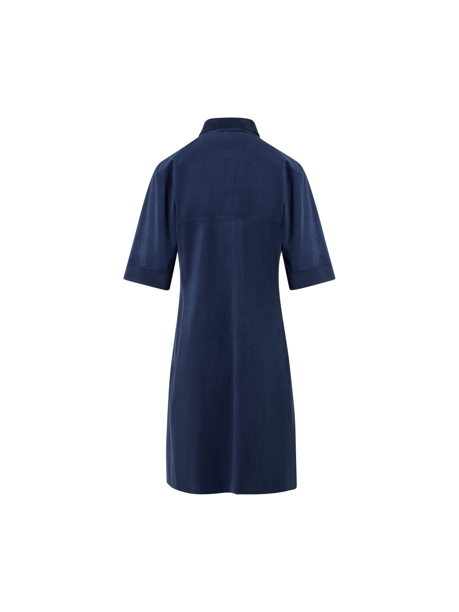 Designer Polokleid aus Techno-Ultrasuede