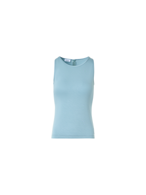 Designer Tailliertes Speedo-Top aus Stretch-Modal-Jersey - Blau