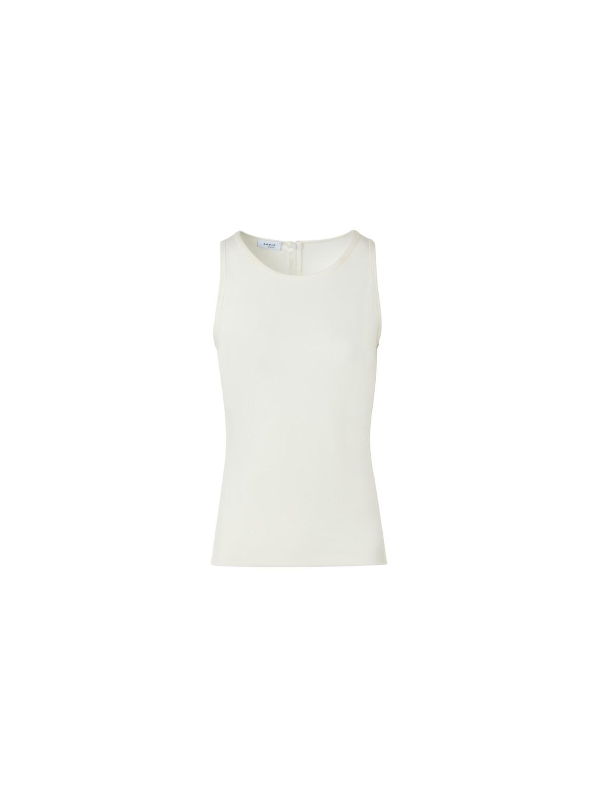 Designer Tailliertes Speedo-Top aus Stretch-Modal-Jersey - Ecru