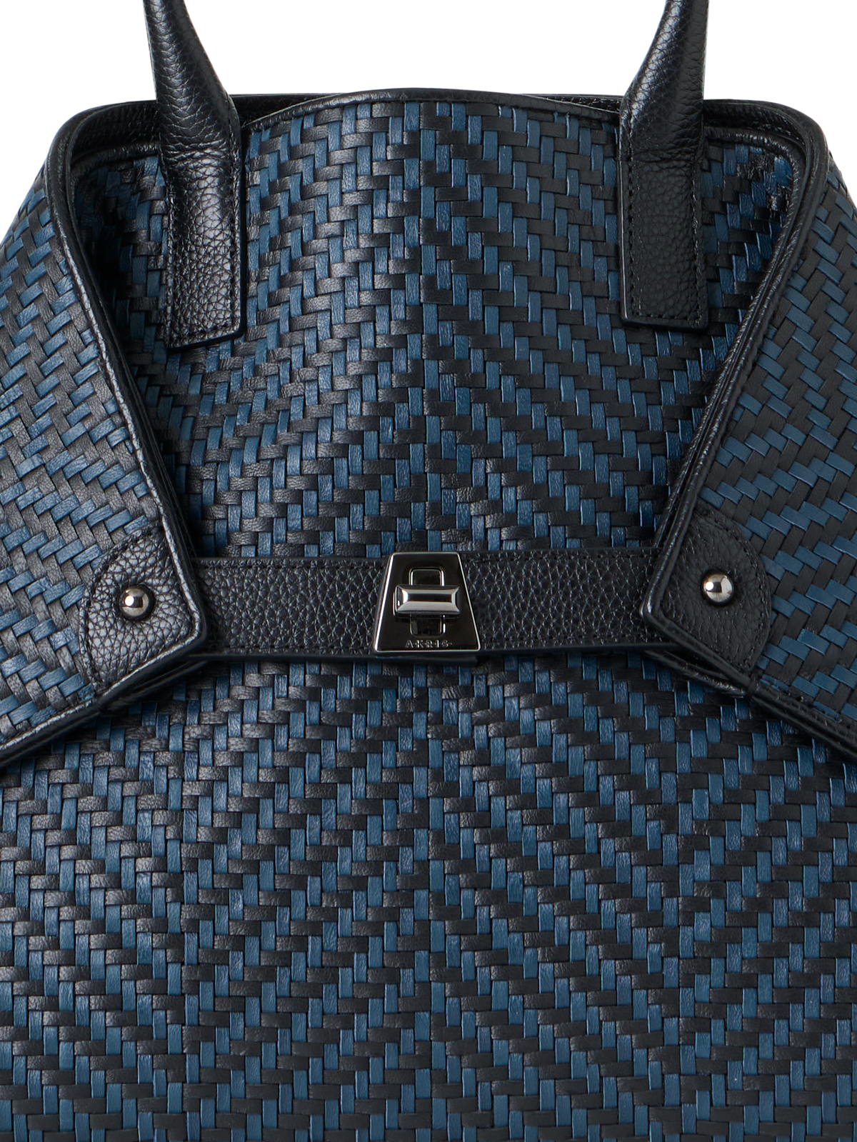 Designer Ai Small Top Handle Tote - Dunkelblau - Blau