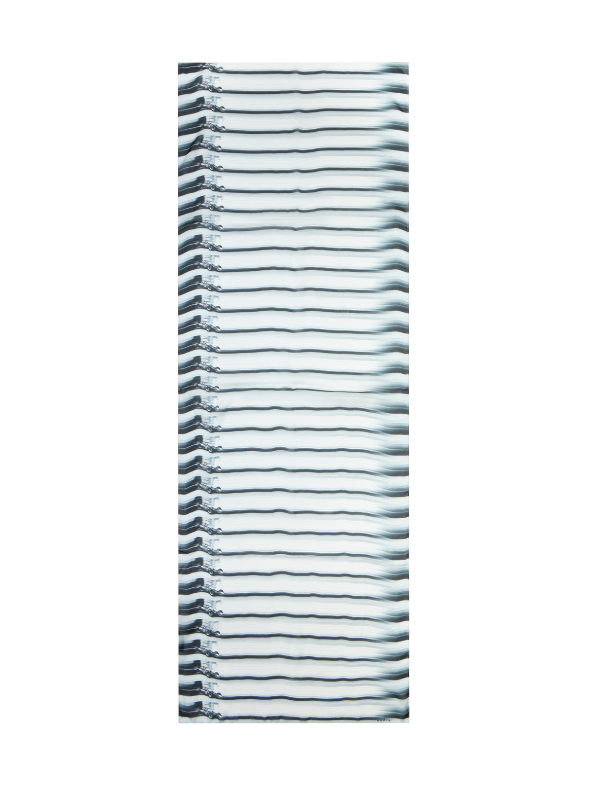 Designer Schal mit Car Stripes Druck