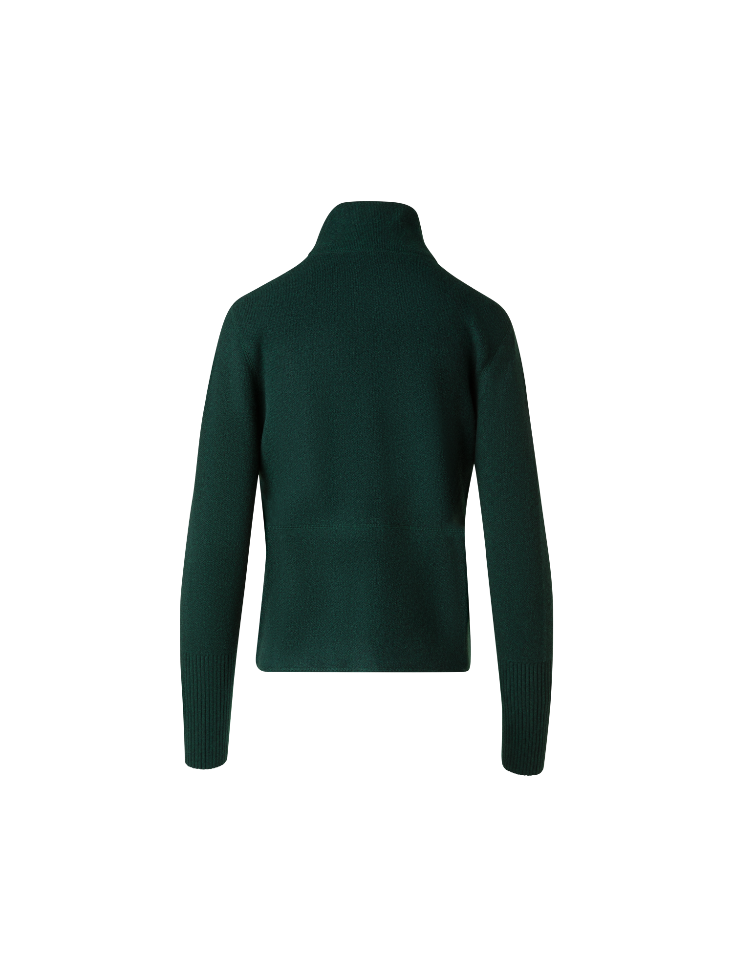 Designer Cardigan aus Kaschmir-Piqué - Grün