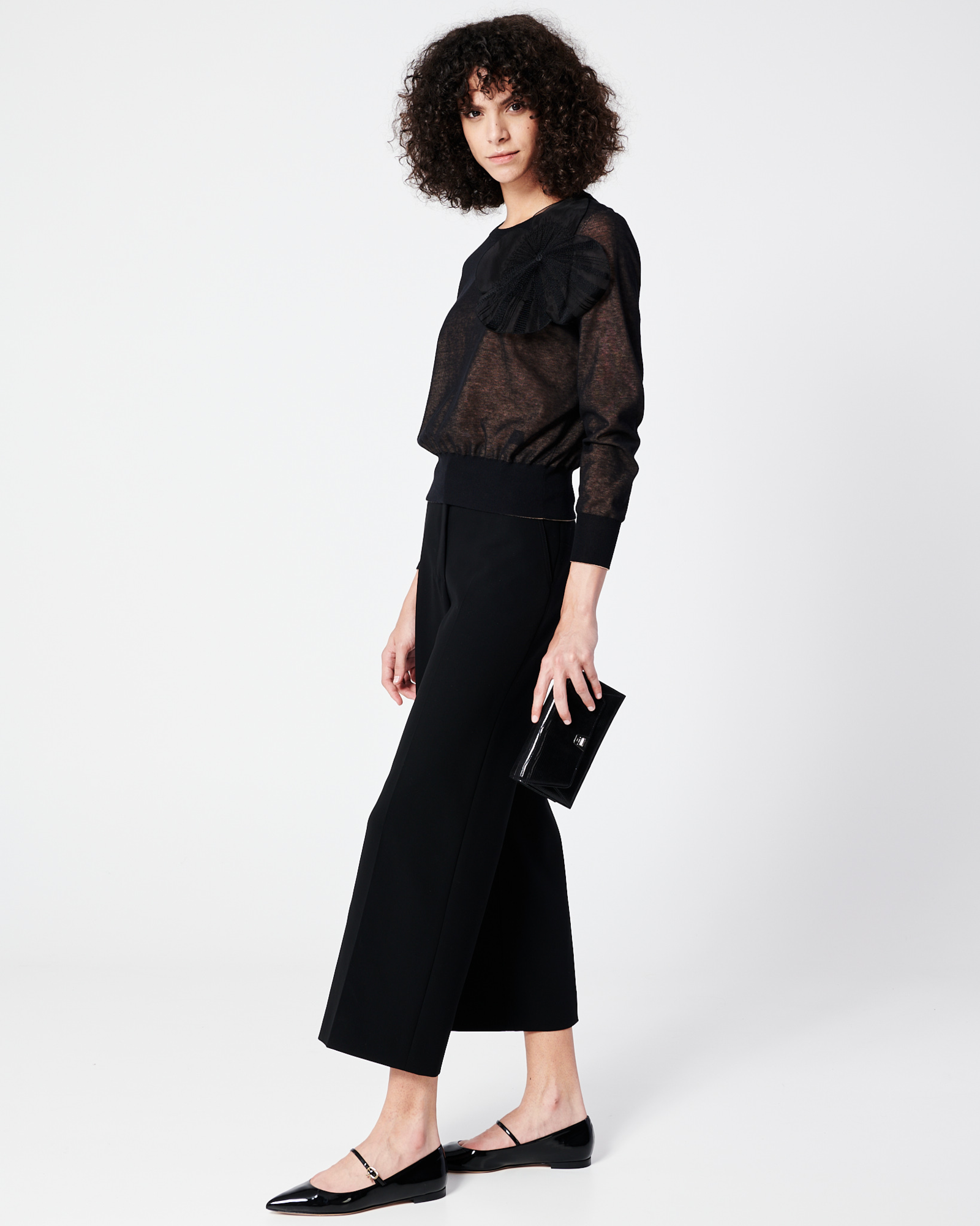 Designer Anouk Envelope - Schwarz 