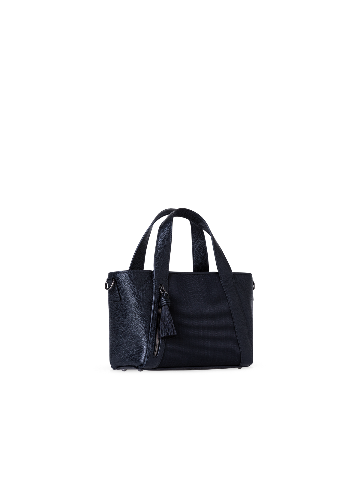 Designer Alexa Little Zip Top Handle Tote - Schwarz
