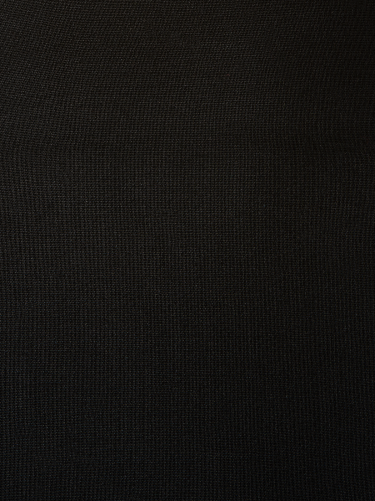 Designer Bleistiftrock aus Woll-Doubleface mit Schlitz - Schwarz