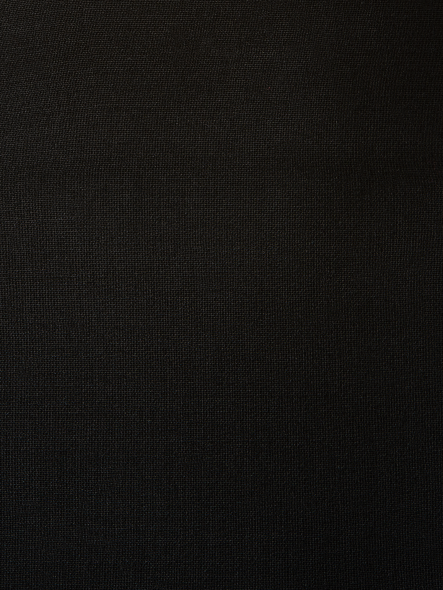 Designer Bleistiftrock aus Woll-Doubleface mit Schlitz - Schwarz