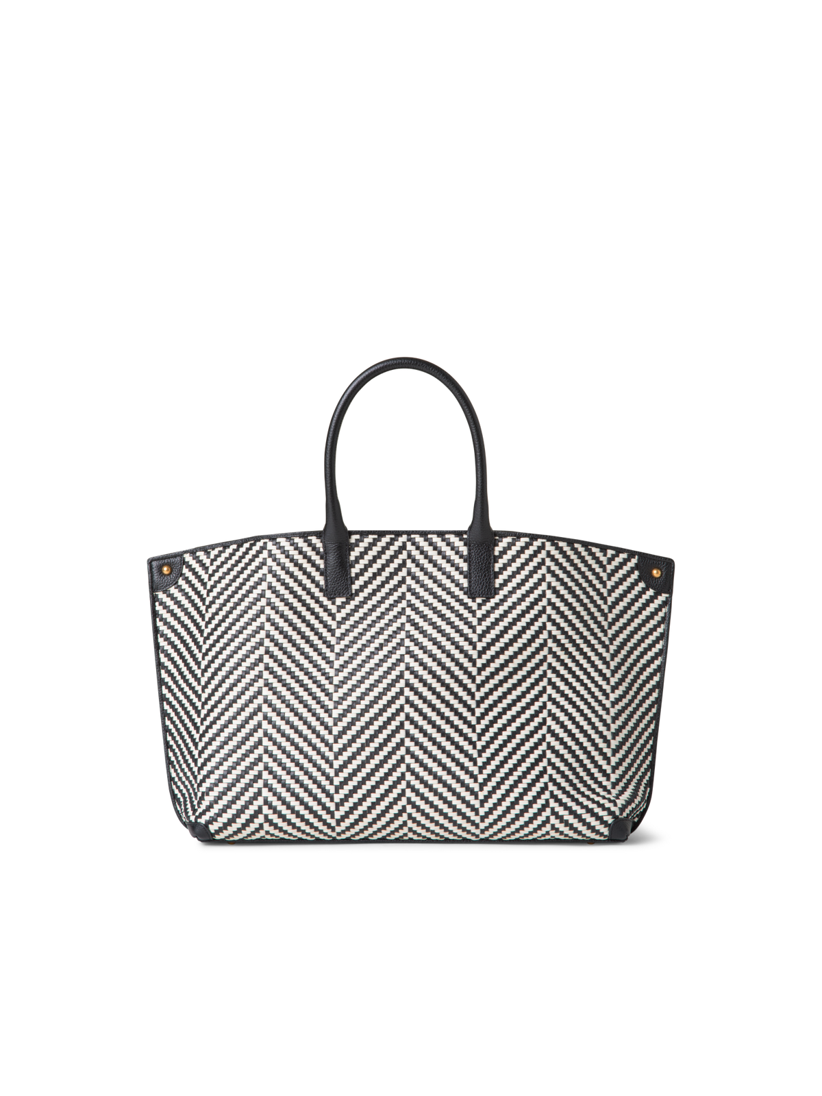 Designer Ai Small Top Handle Tote - Schwarz - Bunt - Weiss