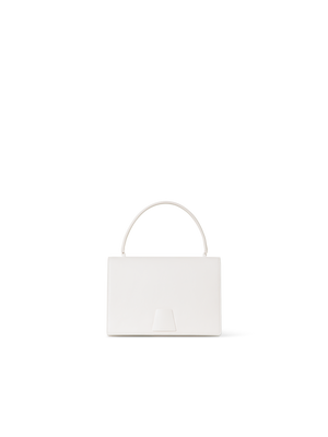 Designer Alice Medium Top Handle Bag - Ecru - Weiss