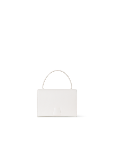 Designer Alice Medium Top Handle Bag - Ecru - Weiss