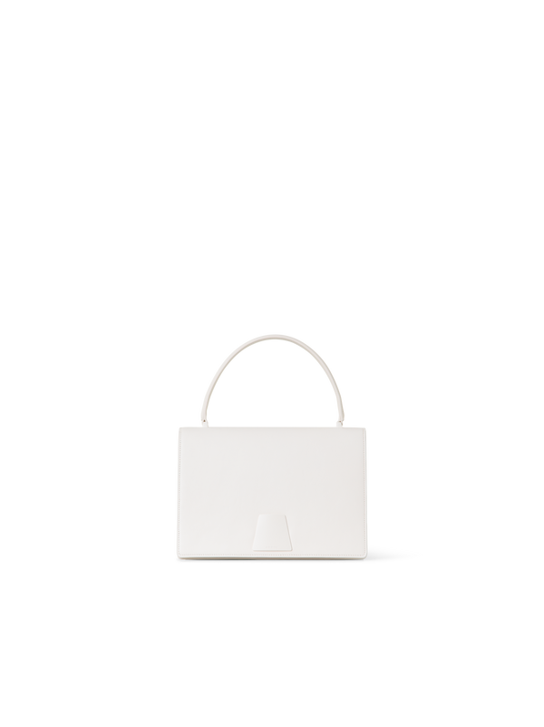 Designer Alice Medium Top Handle Bag - Ecru - Weiss