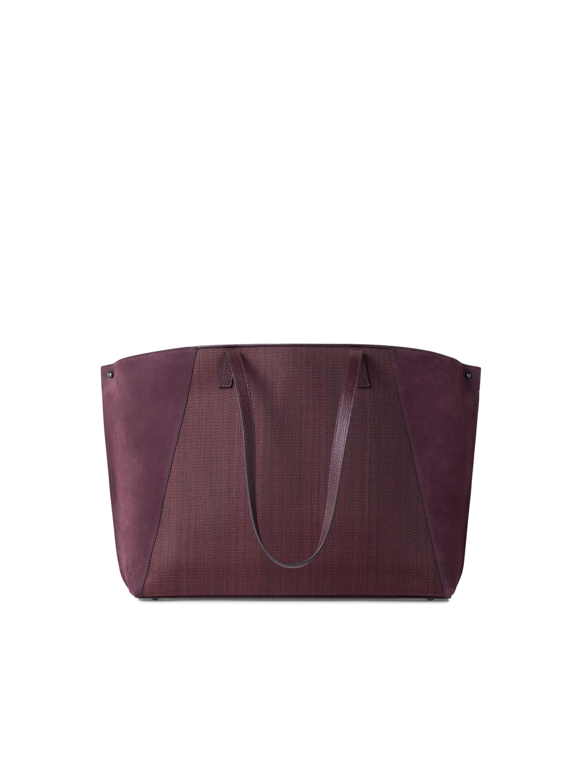 Designer Ai Medium Shoulder Tote - Violett - Weinrot - Rot