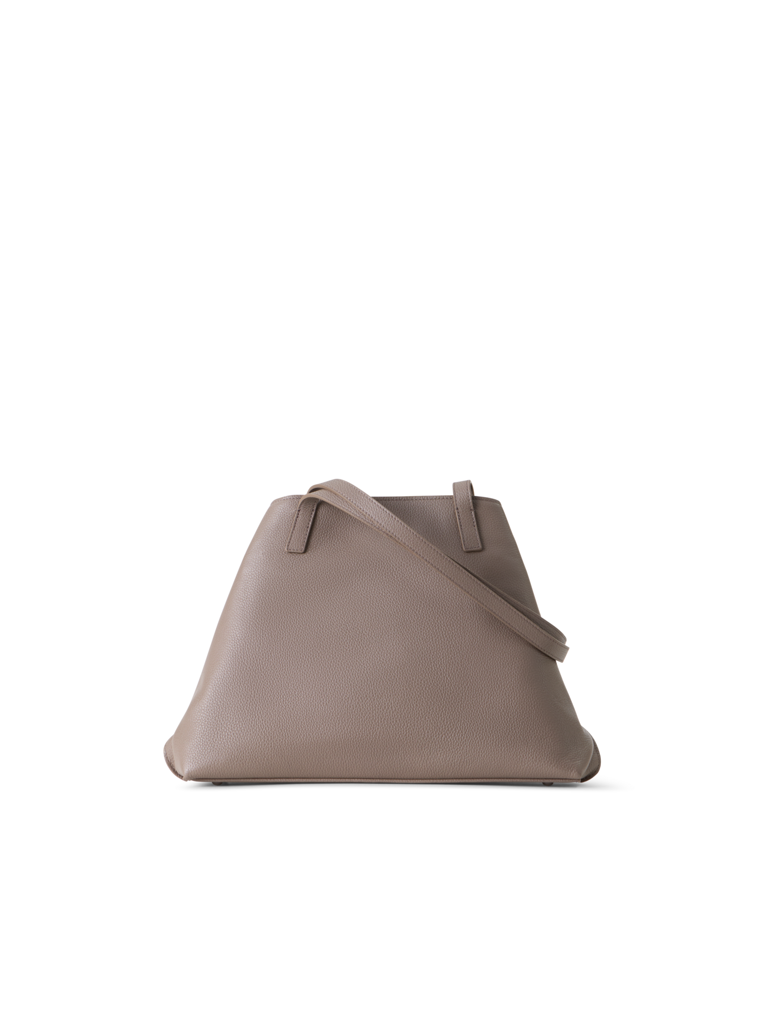 Designer Ai Small Shoulder Tote Bag - Braun