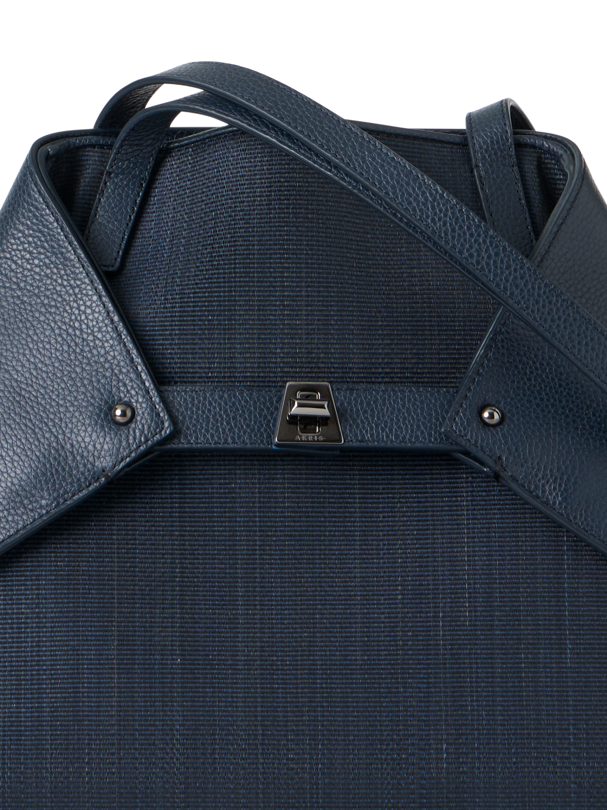 Designer Ai Small Schultertasche - Dunkelblau - Blau